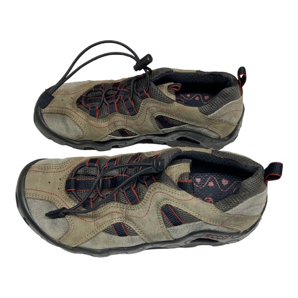 Ecco Tan and Black, No-Tie, Leather, Shoes Size 4.5-5 (EU 39) - Picture 3 of 11